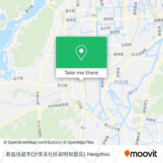 新益佳超市(沙里吴社区叔明加盟店) map