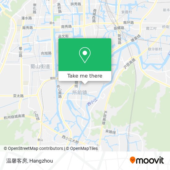温馨客房 map