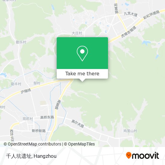 千人坑遗址 map