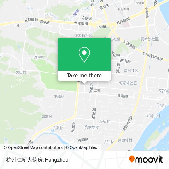 杭州仁桥大药房 map