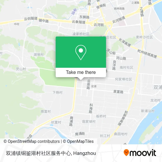 双浦镇铜鉴湖村社区服务中心 map