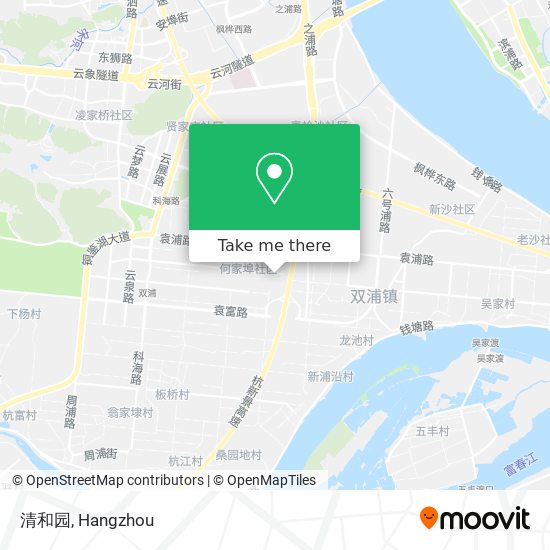 清和园 map