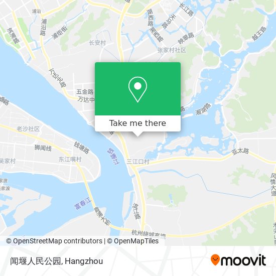 闻堰人民公园 map