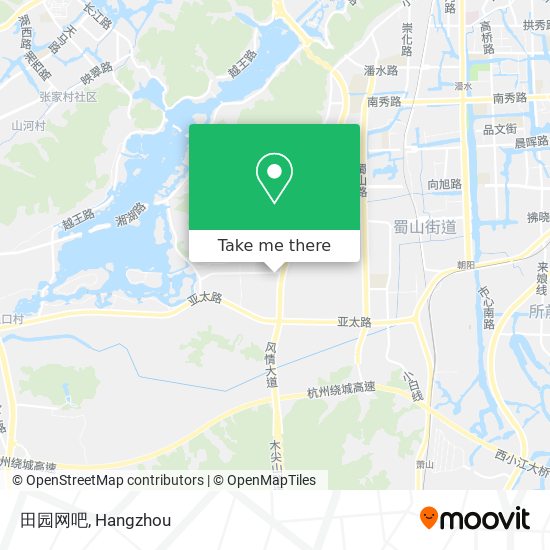 田园网吧 map