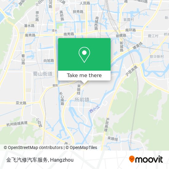 金飞汽修汽车服务 map