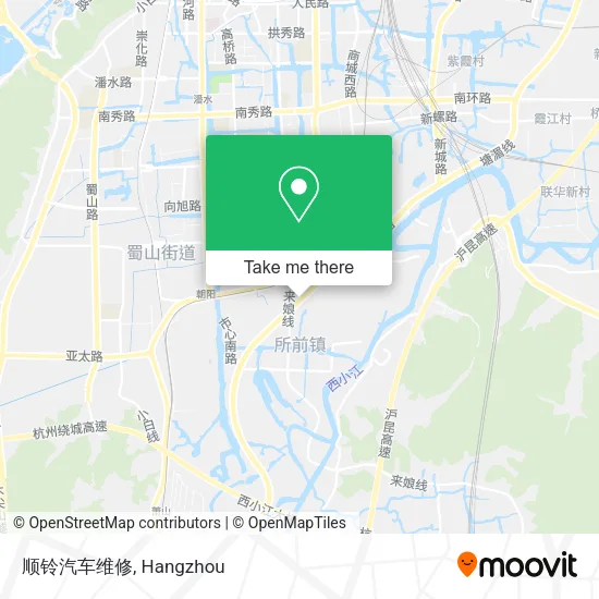 顺铃汽车维修 map