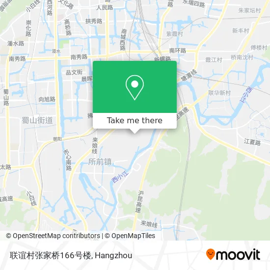 联谊村张家桥166号楼 map