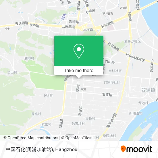 中国石化(周浦加油站) map