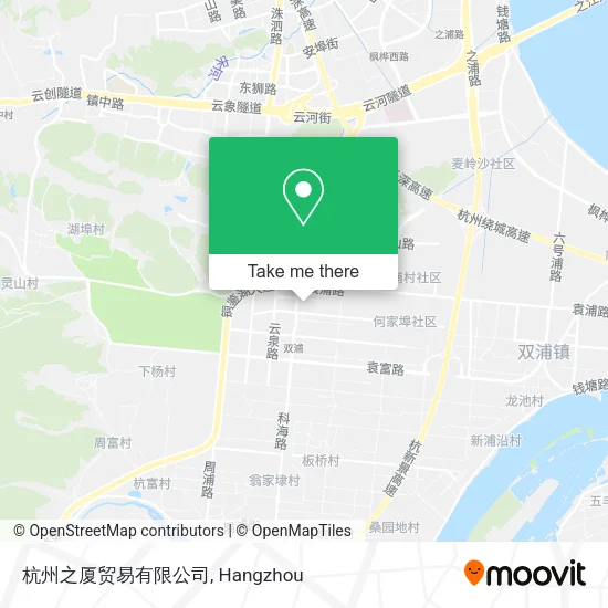 杭州之厦贸易有限公司 map