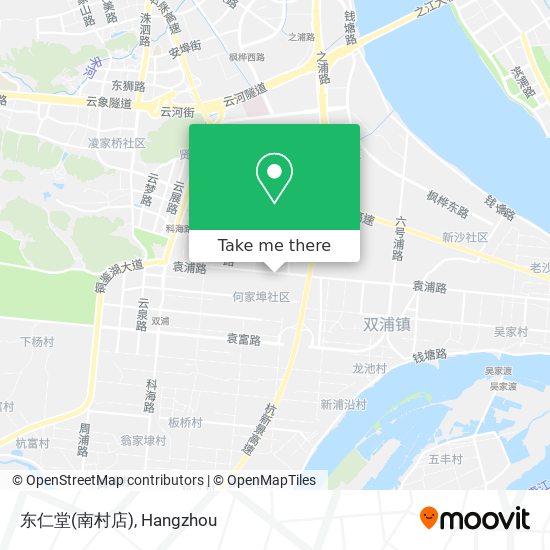 东仁堂(南村店) map