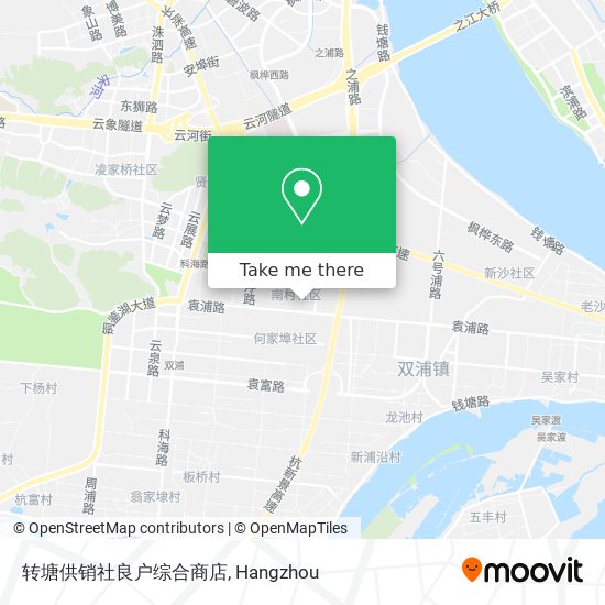 转塘供销社良户综合商店 map