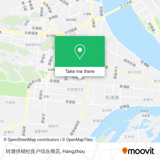 转塘供销社良户综合商店 map