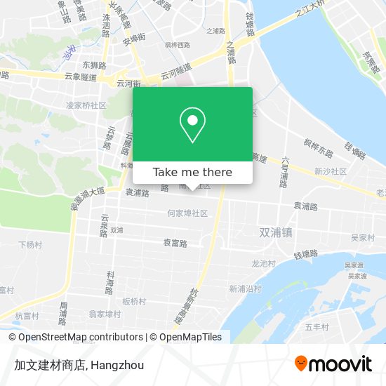 加文建材商店 map
