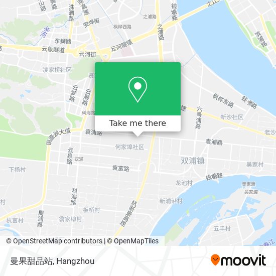 曼果甜品站 map