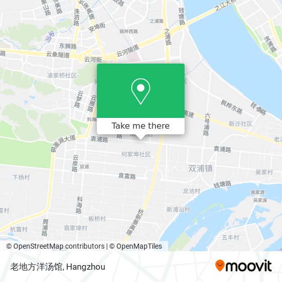 老地方洋汤馆 map