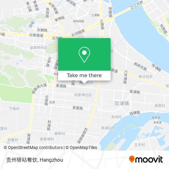 贵州驿站餐饮 map