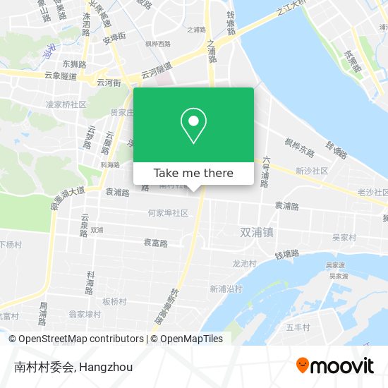 南村村委会 map