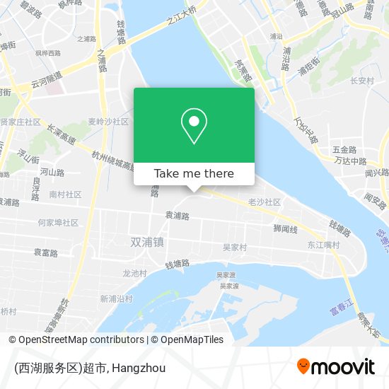 (西湖服务区)超市 map