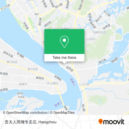 贵夫人闻堰专卖店 map