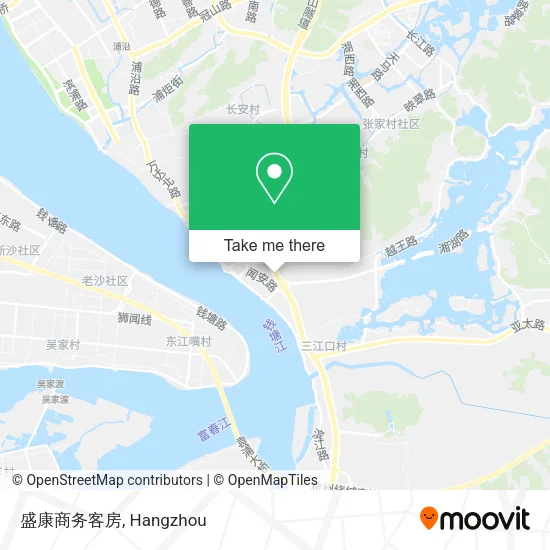 盛康商务客房 map