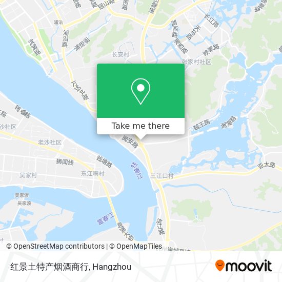 红景土特产烟酒商行 map