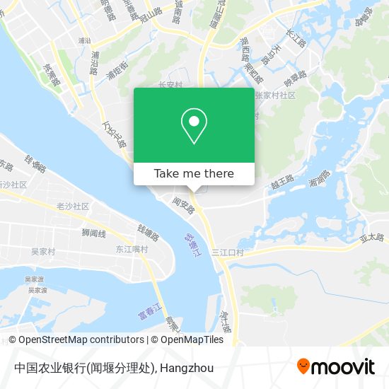 中国农业银行(闻堰分理处) map