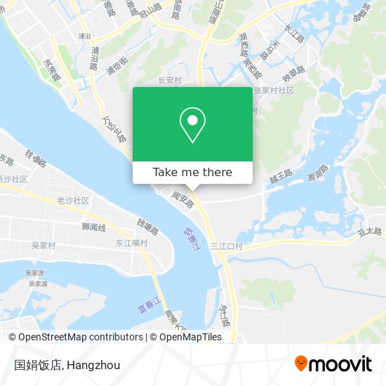 国娟饭店 map
