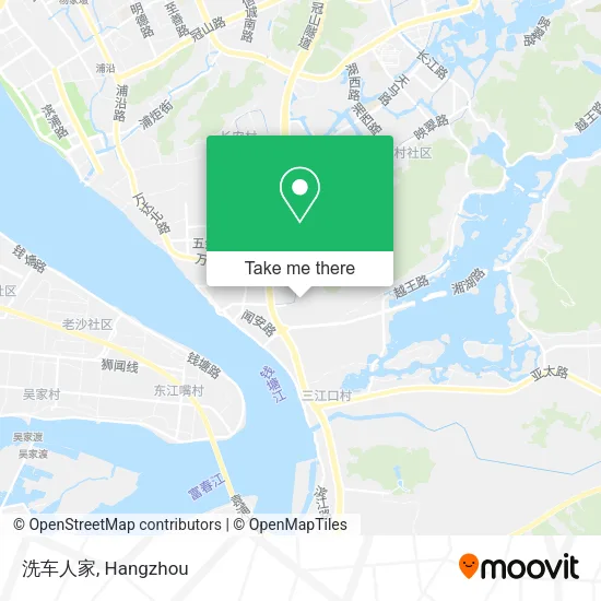 洗车人家 map