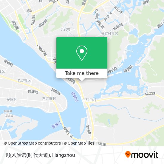 顺风旅馆(时代大道) map