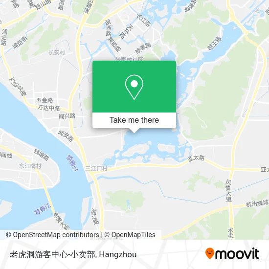 老虎洞游客中心-小卖部 map