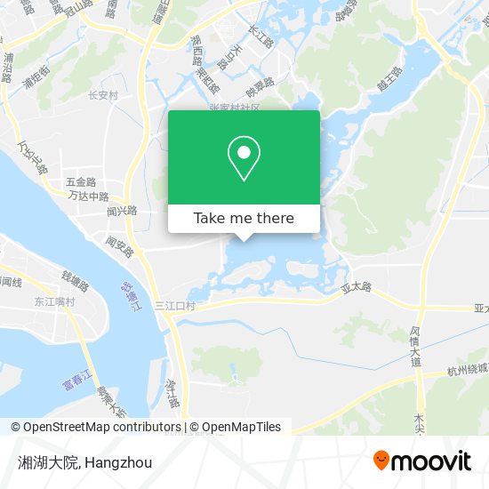 湘湖大院 map
