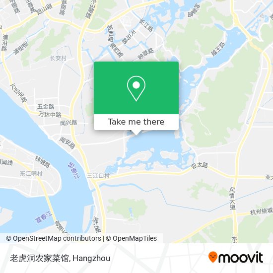老虎洞农家菜馆 map