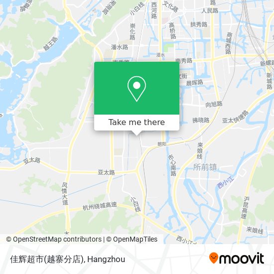 佳辉超市(越寨分店) map