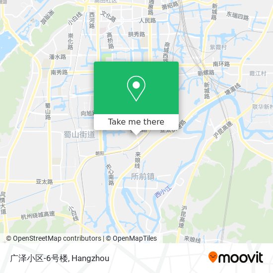 广泽小区-6号楼 map