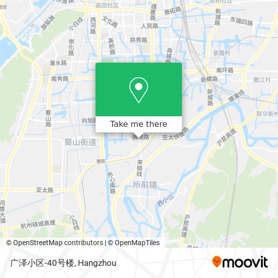 广泽小区-40号楼 map