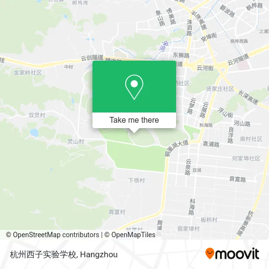 杭州西子实验学校 map