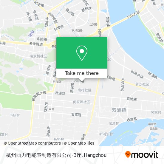 杭州西力电能表制造有限公司-B座 map