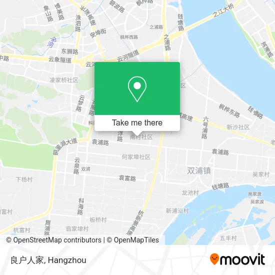 良户人家 map