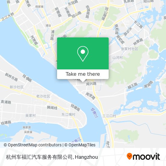 杭州车福汇汽车服务有限公司 map