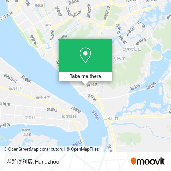 老郑便利店 map