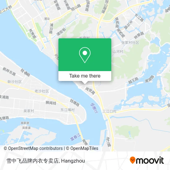 雪中飞品牌内衣专卖店 map