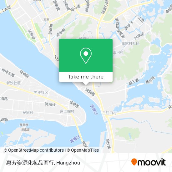 惠芳姿源化妆品商行 map
