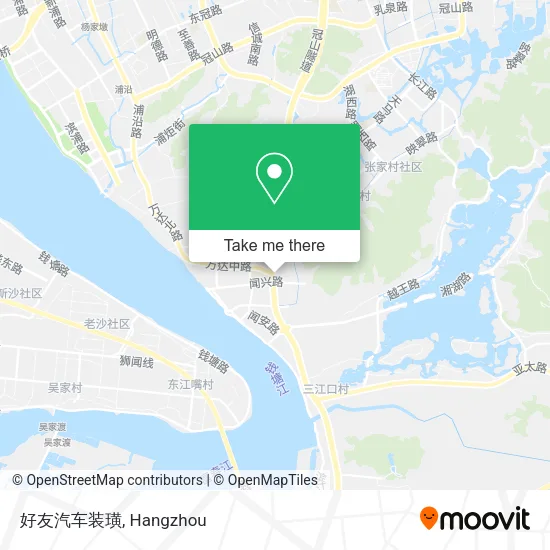 好友汽车装璜 map