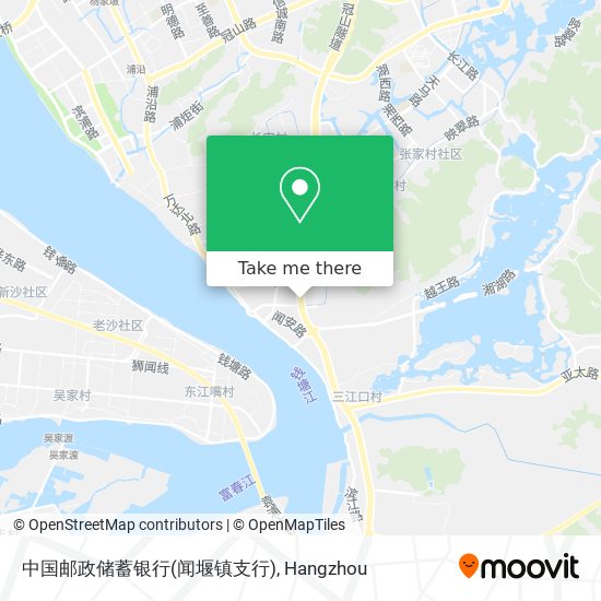 中国邮政储蓄银行(闻堰镇支行) map
