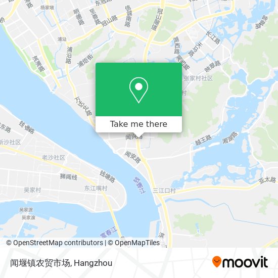 闻堰镇农贸市场 map