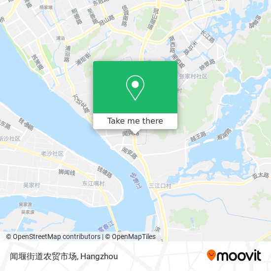 闻堰街道农贸市场 map