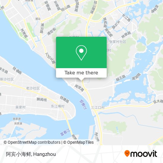 阿宾小海鲜 map