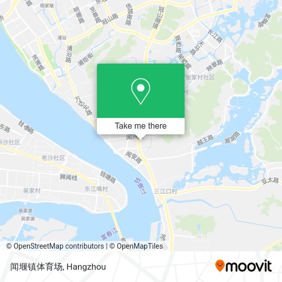 闻堰镇体育场 map