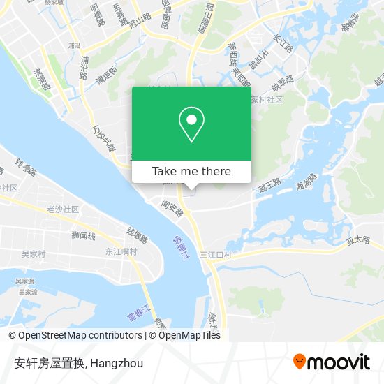 安轩房屋置换 map