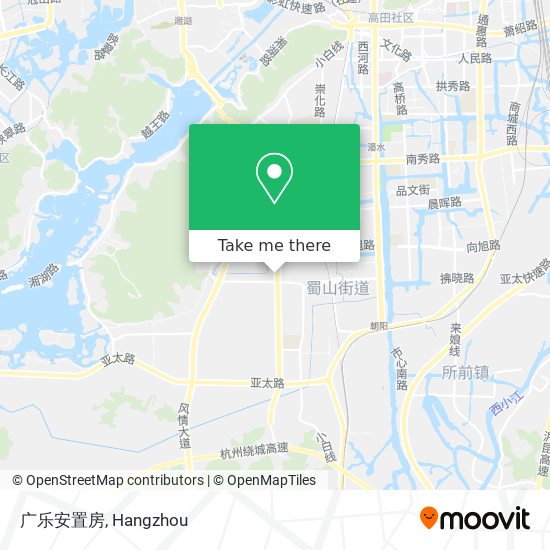 广乐安置房 map